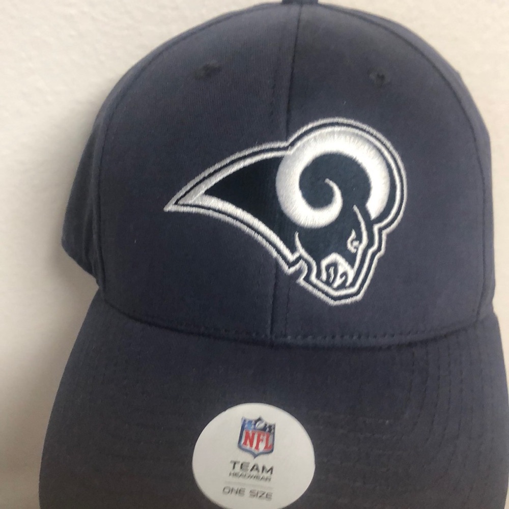 Los Angeles rams Velcro strap back hat